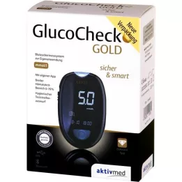 GLUCOCHECK GOLD Veresuhkru mõõtmise komplekt mmol/l, 1 tk