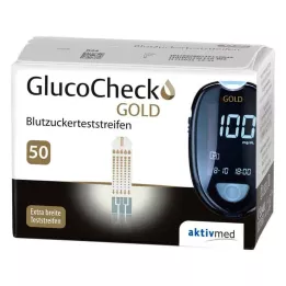 GLUCOCHECK GOLD Veresuhkru testribad, 50 tk