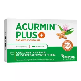 ACURMIN Plus Das Micell-Curcuma Softgels, 60 tk