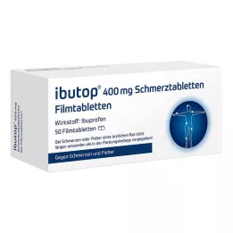 IBUTOP 400 mg valutabletid Õhukese polümeerikattega tabletid, 50 tk