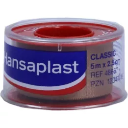 HANSAPLAST Kinnituskips Classic 2,5 cm x 5 m, 1 tk