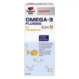 DOPPELHERZ Omega-3 vedel peresüsteem, 250 ml