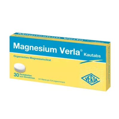 Magnesium Verla närimislapid, 30 tk Magnesium Verla närimislapid, 30 tk