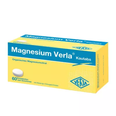 Magnesium Verla närimislapid, 60 tk Magnesium Verla närimislapid, 60 tk