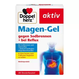 DOPPELHERZ Mahageel kõrvetiste vastu + refluksi jaoks, 20 tk