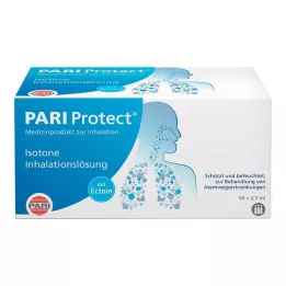 PARI ProtECT inhalatsioonilahus koos Ectoin ampullidega, 60X2,5 ml