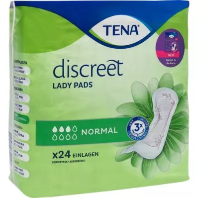 TENA LADY Diskreetsed tampoonid normaalsed, 24 tk