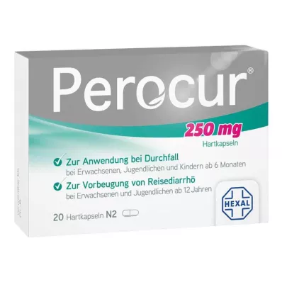 Perocur 250 mg kõvakapslid, 20 tk Perocur 250 mg kõvakapslid, 20 tk