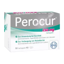 PEROCUR 250 mg kõvakapslid, 50 tk