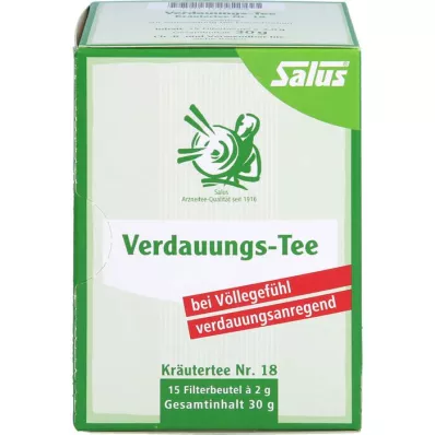 VERDAUUNGS-TEE Taimetee nr.18 Salus filtrikott, 15 tk