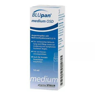 Blupan medium Osd silmatilgad, 10 ml