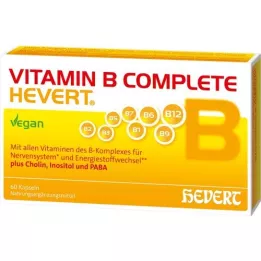 VITAMIN B COMPLETE Hevert kapslid, 60 tk