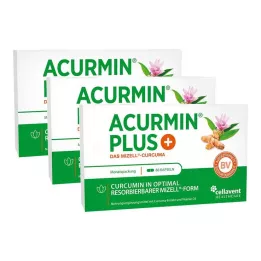 ACURMIN Plus Das Micell-Curcuma Softgels, 180 tk