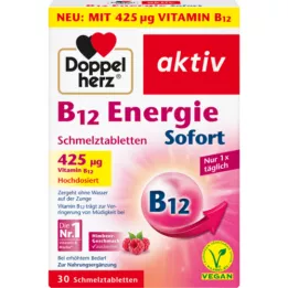 DOPPELHERZ B12 Energy kiirsulamistabletid, 30 tk