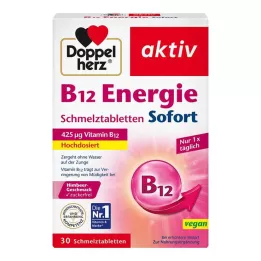 DOPPELHERZ B12 Energy kiirsulamistabletid, 30 tk