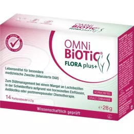 OMNI BiOTiC Flora plus+ kotikesed, 14X2 g