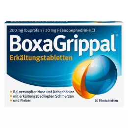 BOXAGRIPPAL Külmatabletid 200 mg/30 mg FTA, 10 tk