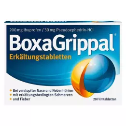BOXAGRIPPAL Külmatabletid 200 mg/30 mg FTA, 20 tk