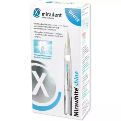 MIRADENT Mirawhite läikiv geel, 1,8 ml