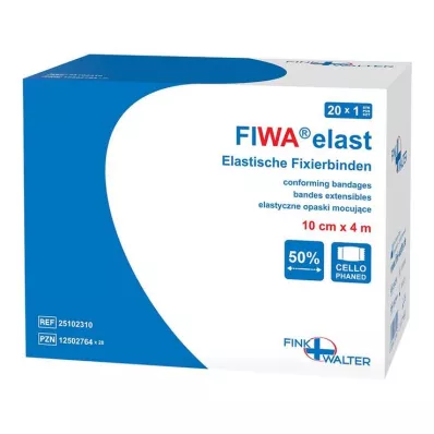 FIXIERBINDE elastne 10 cmx4 m tsellofaan, 1 tk