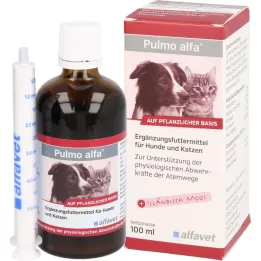 PULMO ALFA Täiendav vedel toit koertele/kassidele, 100 ml