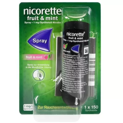 NICORETTE Fruit &amp; Mint Spray 1 mg/spray, 1 tk