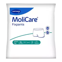 MOLICARE Fixpüksid lühikese säärega suurus XL, 3 tk