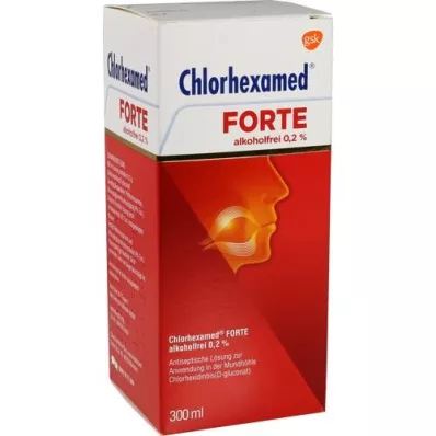 CHLORHEXAMED FORTE alkoholivaba 0,2-protsendiline lahus, 300 ml