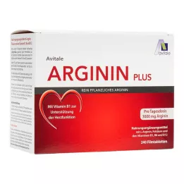 ARGININ PLUS B1+B6+B12+Foolhappe kiletabletid, 240 tk