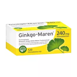 GINKGO-MAREN 240 mg õhukese polümeerikattega tabletid, 120 tk