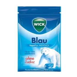 WICK BLAU Mentoolkommid ilma suhkruta, 72 g