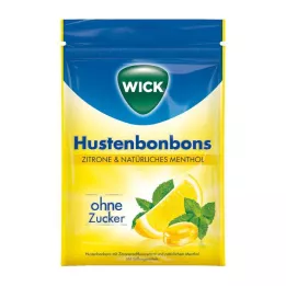 WICK sidrun &amp; naturaalne mentool ilma suhkruta kotike, 72 g