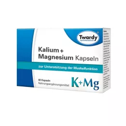 KALIUM+MAGNESIUM kapslit, 60 tk