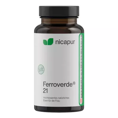 Nicapur Ferroverde 21 kapslit, 60 tk Nicapur Ferroverde 21 kapslit, 60 tk