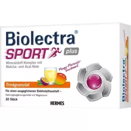 BIOLECTRA Sport Plus granuleeritud jook, 20X7,5 g