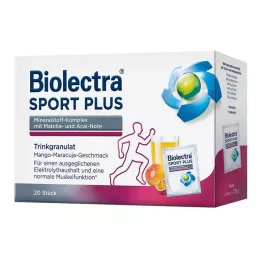 BIOLECTRA Sport Plus granuleeritud jook, 20X7,5 g