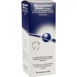 MINOXICUTAN Mehed 50 mg/ml sprei, 60 ml