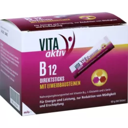 VITA AKTIV B12 Direct Sticks koos proteiini ehitusplokkidega, 60 tk