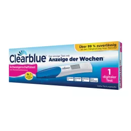 CLEARBLUE rasedustesti nädala määramisega, 1 tk