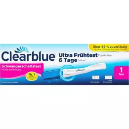 CLEARBLUE Raseduse varajase avastamise test, 1 tk