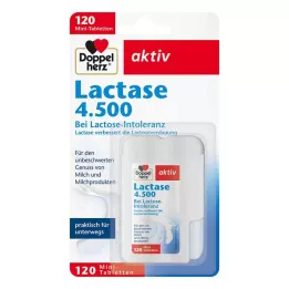 DOPPELHERZ Lactase 4500 tabletti, 120 tk