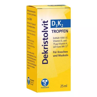 DEKRISTOLVIT D3K2 tilgad, 25 ml