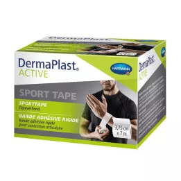 DERMAPLAST Active Sport Tape 3,75 cmx7 m valge, 1 tk