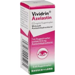 VIVIDRIN Aselastiin 0,5 mg/ml silmatilgad, 6 ml