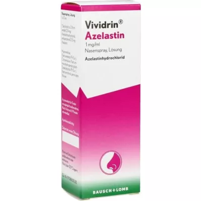 VIVIDRIN Aselastiin 1 mg/ml ninasprei lahus, 10 ml