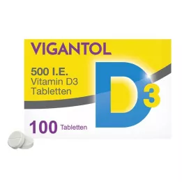 Vigantol 500 IU D3-vitamiini tabletid, 100 tk