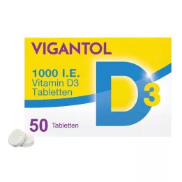 [1000 i.U. D3-vitamiini tabletid, 50 tk