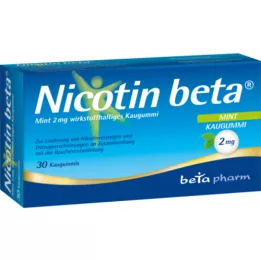 NICOTIN beetamündi 2 mg toimeainet sisaldav närimiskumm, 30 tk