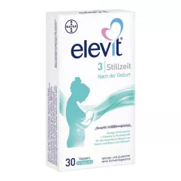 ELEVIT 3 pehmet laktatsioonikapslit, 30 tk