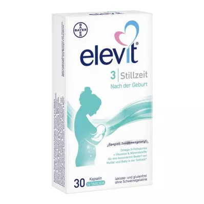 Elevit 3 imetamispehmed kapslid, 30 tk